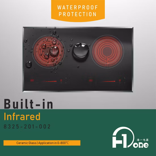 新しい卸売電気二重バーナー、放射線なし、人体に適した 4400 ワット赤外線ストーブ